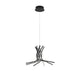 Norine LED Hängelampe Metall Schwarz in modernem Design, ideal für stilvolle Raumbeleuchtung.