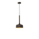 Nuorese Metall-Pendellampe Braun mit modernem Design und eleganter Aluminium-Oberfläche.