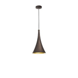 Nuorese Pendelleuchte Braun, Gold  Nova Luce   