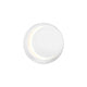 Odin LED Wandlampe Verstellbar in Weiß mit modernem Design und flexibler Lichtlenkung.
