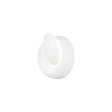 Odin LED Wandlampe Verstellbar in modernem Design, aus weißem Aluminium, ideal zur individuellen Lichtlenkung.