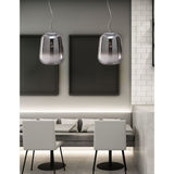 Oliverio pendant lamp with a course