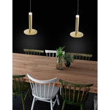 Palencia LED Pendelleuchte Metall Gold