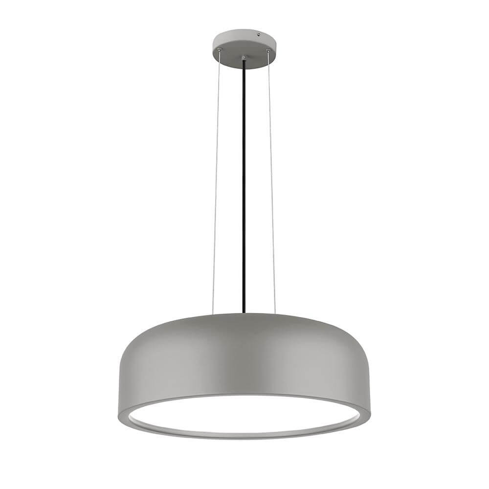 Perleto Pendelleuchte in modernem Design mit robustem Metall und Acryl-Lampenschirm.