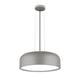 Perleto Pendelleuchte in modernem Design mit robustem Metall und Acryl-Lampenschirm.