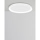 Pertino LED Deckenlampe Ø 48cm in Weiß, modern und dimmbar für jeden Raum.