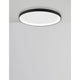 Pertino LED Deckenleuchte Ø 38cm Acryl elegant an der Decke montiert, modern und schlichtes Design.