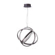 Pertone LED Hängelampe Schwarz: moderne Pendelleuchte mit Aluminium- und Acryl-Design in stilvollem Schwarz.