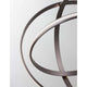 Pertone LED Hängelampe Schwarz mit modernem Design und eleganten Aluminiumringen.