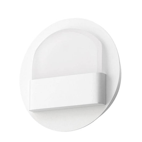 Polso LED Væglampe mat hvid i et moderne design, ideel til stuer og stilfuld belysning.