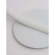 Premium LED Stehlampe Gebogen – minimalistischer weißer Acryl-Aluminium Lampenfuß für Wohnzimmer und Esszimmer