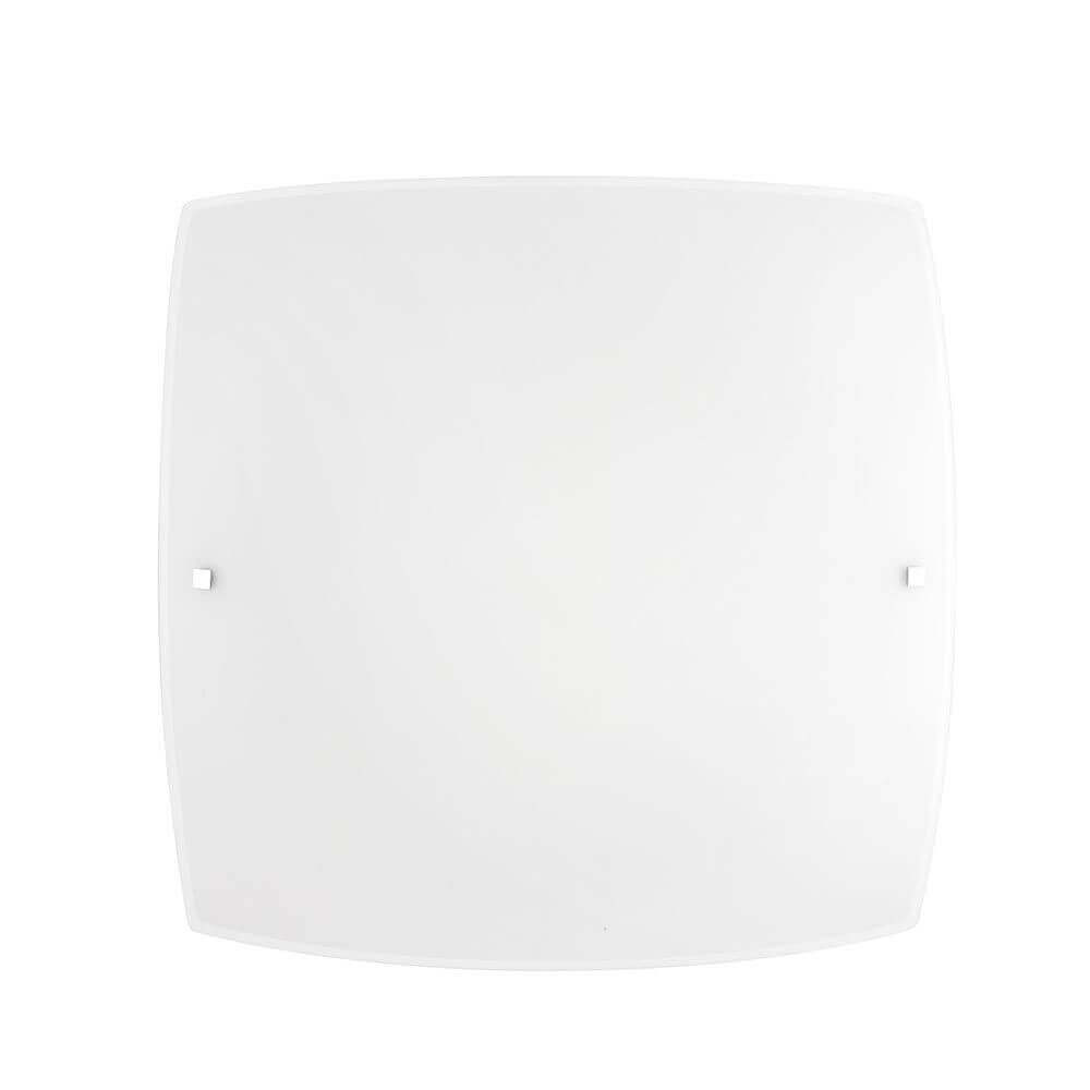 Quale ceiling lamp 2-flame chrome, glass