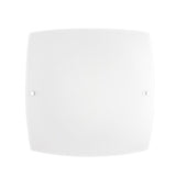 Qualer glass ceiling lamp 4-corner white