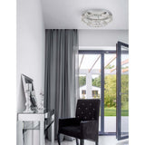 Quentin LED Kristall Deckenlampe Klar
