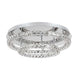 Quentin LED Kristall Deckenlampe Klar mit elegantem Design aus Aluminium und handgeschliffenem K9-Kristall.