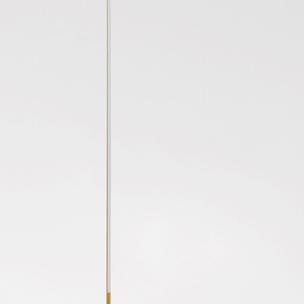 Raccio LED Stehlampe 140cm in Gold, modernes Design mit elegantem Metall- und Acrylmaterial, ideal für Innenräume.