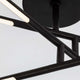 Raccio LED Deckenlampe Drehbar, Metall in detaillierter Ansicht mit modernen Lichtstäben und elegantem Design.