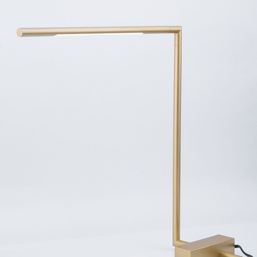 Raccio LED table lamp metal gold