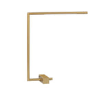 Moderne Raccio LED Tischleuchte aus goldfarbenem Metall, ideal für Esszimmer, Flur, Schlafzimmer und Wohnzimmer.