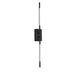 Raccio LED Wandlampe Metall Verstellbar in schwarzem Design, ideal für modernes Wohnen.