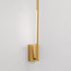 Raccio LED Wandleuchte Metall, Acryl an einer Wand in modernem Design