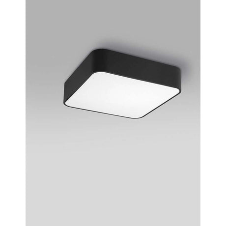 Ragu Deckenlampe Metall Quadratisch mit Bronze-Finish und Acrylschirm für modernes Licht