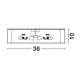 Ragu Deckenlampe Metall Quadratisch