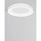 Rando LED Smart Deckenlampe Ø 60cm an der Decke montiert mit minimalistischem Design.
