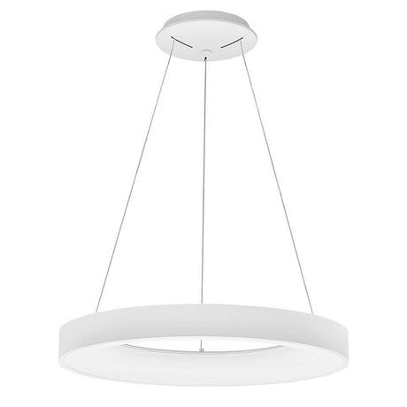 Rando LED Smart hængelampe i moderne, minimalistisk design af aluminium og akryl.