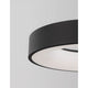 Rando LED Smart Hängeleuchte in Schwarz, minimalistisches Design mit Aluminium und Acryl, moderne Deckenleuchte