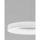 Rando LED Smart Hängeleuchte im minimalistischen Design aus Aluminium und Acryl.