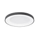 Rando LED Thin Deckenlampe Schwarz Ø 60cm