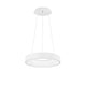 Moderne Rando LED Thin Hängelampe in Weiß mit minimalistischem Design und gutem Lichtverteilung.