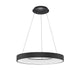 Rando LED Thin Hängeleuchte Acryl in modernem Design, passende Deckenleuchte für Wohnzimmer und Esszimmer.