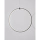 Ring LED Hängelampe Metall Schwarz – moderne Pendelleuchte in Schwarz mit energiesparender LED-Technologie.
