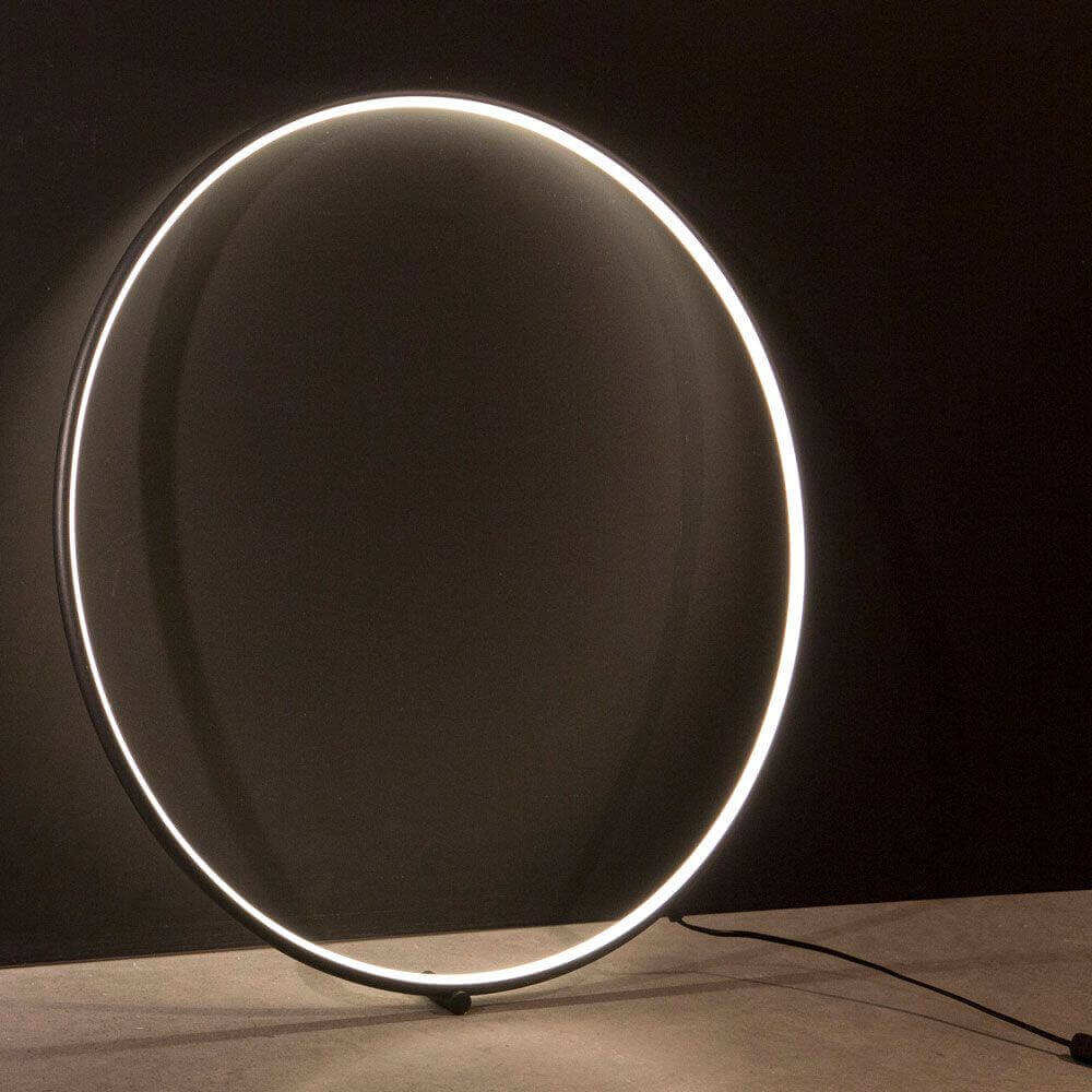 Luce murale a led anello per impiccare il nero