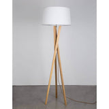 Salino 3-leg Standing Lamp Natural Wood