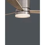 Satin LED Ventilator Gebürsteter Nickel