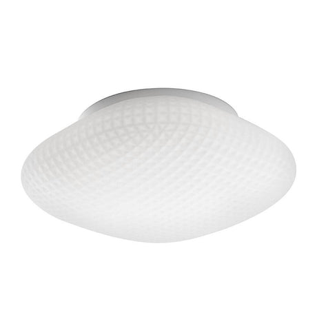 Modern Sens bathroom ceiling light glass with elegant design and frosted glass shade.