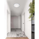 Shell Deckenlampe Chrom Glas Ø 30cm