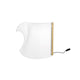 Siderno LED Acryl Tischlampe Klar mit elegantem Design und modernem Touch aus Acryl und Aluminium.