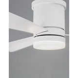 Silky LED Fan Wood White