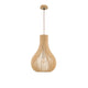 Soho Hängelampe Naturholz Ø 38cm aus hellem Naturholz, skandinavisches Design, warmes Ambiente, moderne Pendelleuchte.