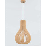 Soho hanging lamp natural wood Ø 38cm