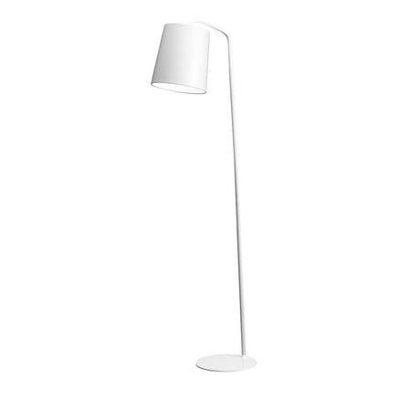 Stabile Stehlampe 188cm Matt - elegante Stehleuchte in mattem Weiß mit modernem Design, ideal für Wohnzimmer.