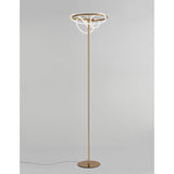 Tyriac LED floor lamp metal, gold