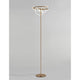 Tiriac LED Stehleuchte Metall, Gold mit elegantem Design und schöner Lichtstreuung im Raum.