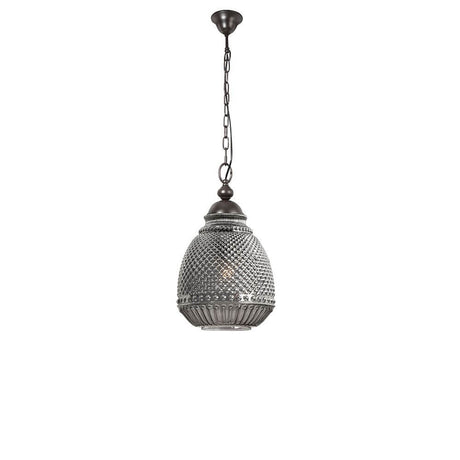 Toulon Glas-Pendellampe Metall mit filigranem Design und warmem Licht für moderne Einrichtungen.