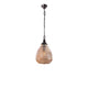 Toulon Glas-Pendellampe Metall mit dekorativem Design und elegantem Look