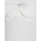 Truno LED Deckenlampe Metall Acryl mit modernem, minimalistischem Design und integrierter LED-Beleuchtung.